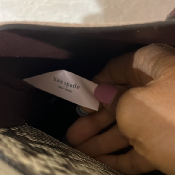 • Kate Spade New York Top Handle Bag with animal print - Picture 15 of 16